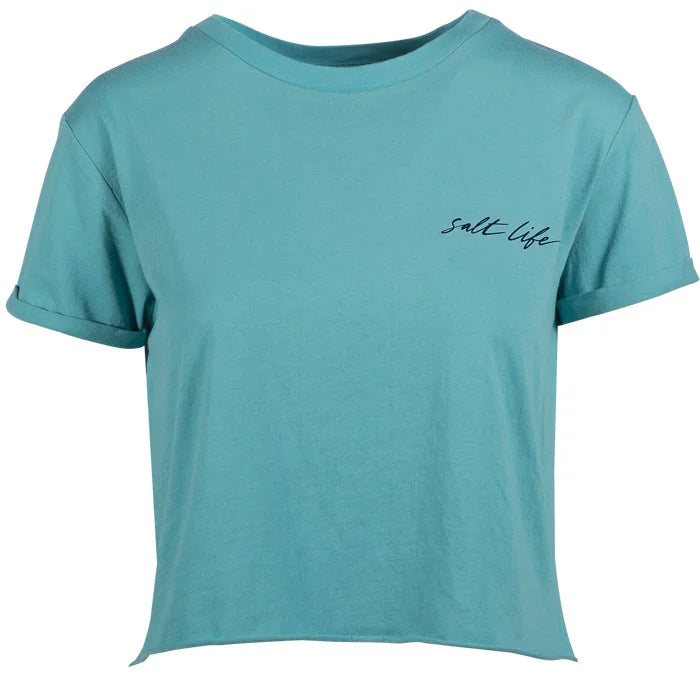 Sea La Vie Short Sleeve Cropped Tee