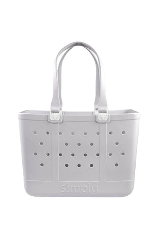 Simply Southern Large Solid Tote- Mist