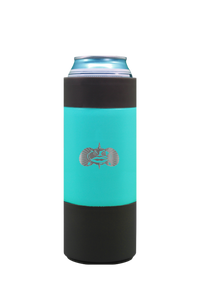 ToadFish Non-Tipping Slim Can Cooler- Teal