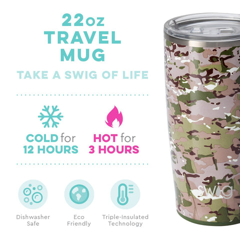 Swig 22oz Travel Mug-  Duty Calls