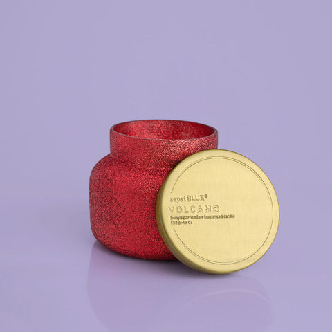 Volcano Signature Jar Candle-  Red Glam
